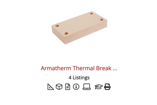 Armatherm Thermal Bridging Solutions - Download Free CAD Drawings, BIM Models, Revit, Sketchup, SPECS and more.